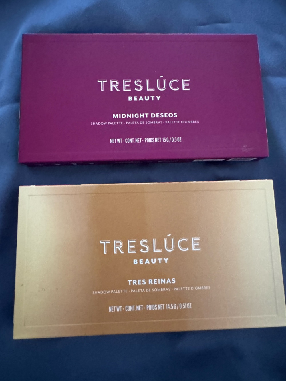Becky G’s Treslúce Beauty Eyeshadow Palette Duo - Gold & Plum